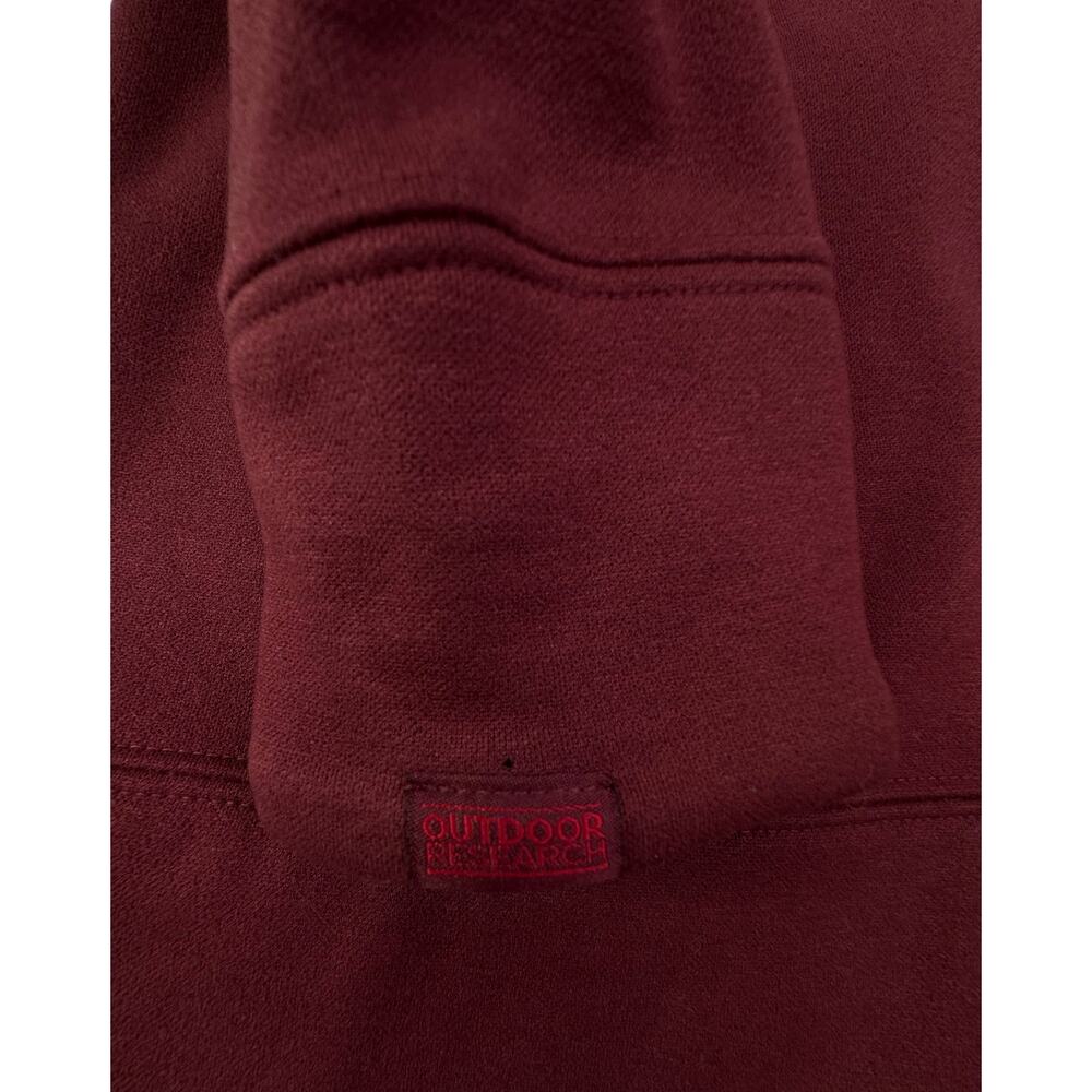 Outdoor Research Burgundy Full Zip Fleece Jacket Size Small Petite - Picture 7 of 12
